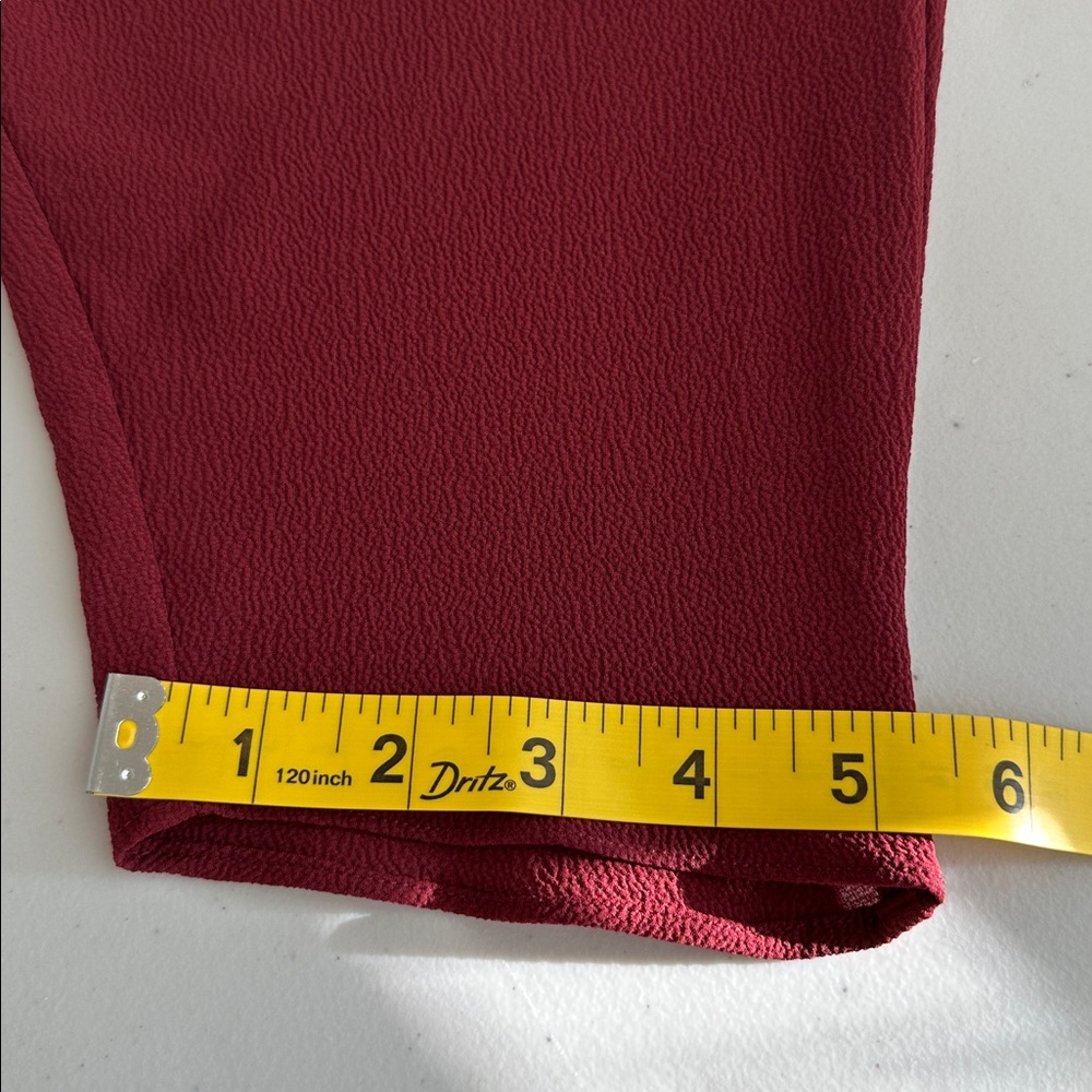 MICHAEL Michael Kors Burgundy Cold-Shoulder Halter Blouse - Picture 11 of 14